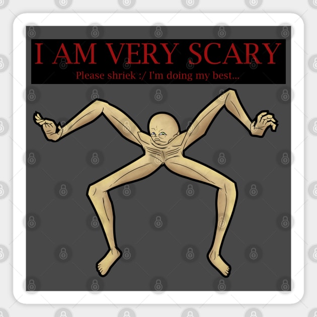 VERY SCARY Magnet by CacklingPumpkins